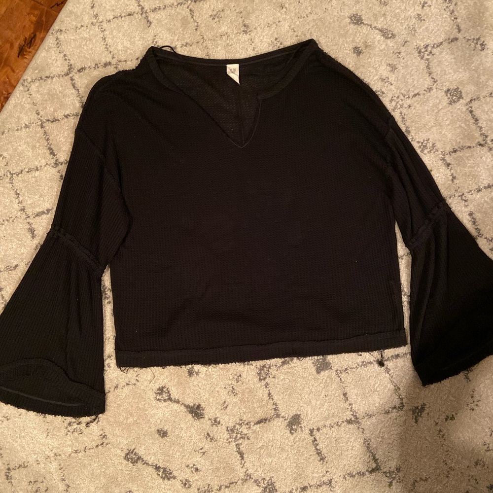 Free people waffle knit